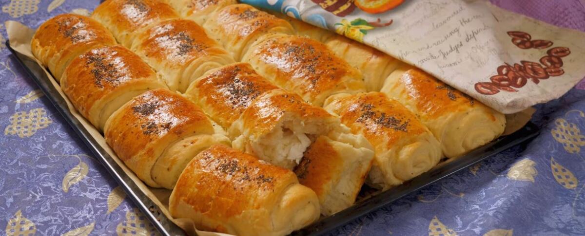 Recept za mekane rolnice sa feta sirom | Stil