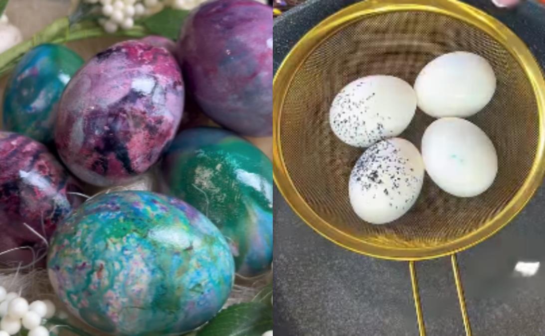 Galaktička jaja za Vaskrs: Suzana ima najlakšu tehniku bojenja, zahteva samo 3 sastojka