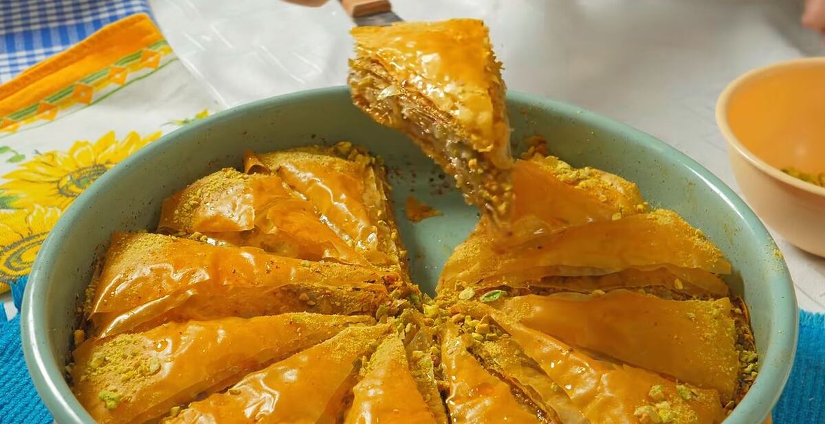 Baklava sa pistaćima: Hrskava spolja, a sočna iznutra - puna bogatog ukusa