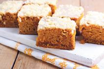 stockphotopumpkincoffeecakewithtoppingcutonsquares221447059.jpg