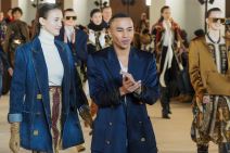 Olivije Rusten na reviji