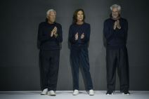 Leo Delorko sa Armanijem na reviji