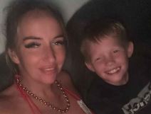 Majka i sin koji seslučajno zapalio