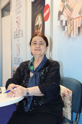 Ljiljana Habjanović Đurović na sajmu knjiga