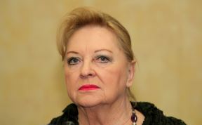 Gabi Novak na konferenciji za medije