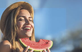 GLAVNA  stock-photo-young-beautiful-woman-eating-juicy-watermelon-on-the-beach-2409905937.jpg