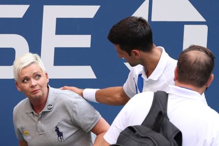 Laura Klark i Novak Đoković
