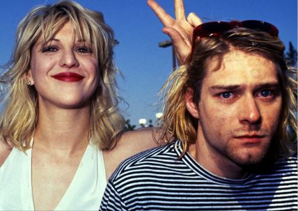 Kurt Kobejn sa ženom