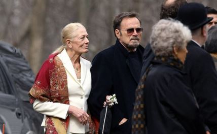 Vanesa Redgrejv na sahrani svoje ćerke