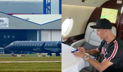 Kristijano Ronaldo u avionu.jpg