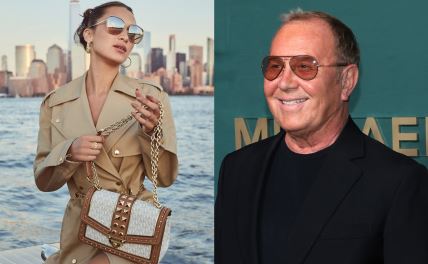 Majkl Kors i Bela Hadid