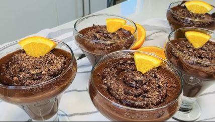 Proso puding sa kakaom