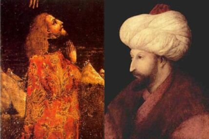 Stefan Tomašević Sultan Mehmed II Osvajač