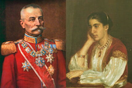Kralj Petar I Karađorđević i knjeginja Zorka