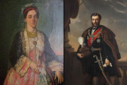 Knez Mihailo Obrenović i Katarina Konstantinović