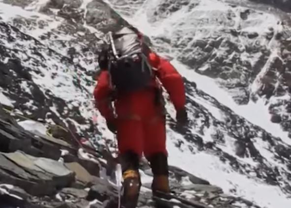 Francis Arsentiev na Mont Everestu