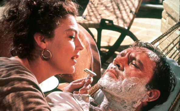 Ava Gardner i Ričard Barton u filmu