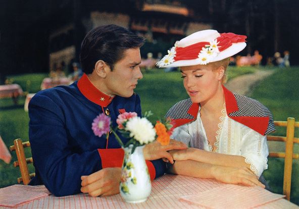 Alen Delon i Romi Šnajder