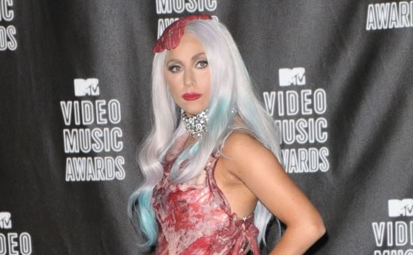 Lejdi Gaga mesna haljina