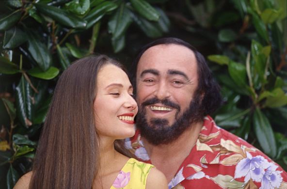 Lučano Pavaroti i Nikoleta, druga supruga