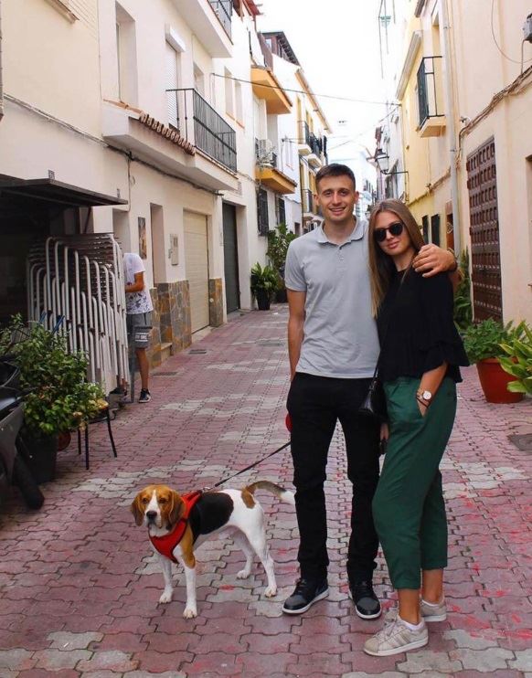 Aleksa Avramović sa suprugom Teodorom