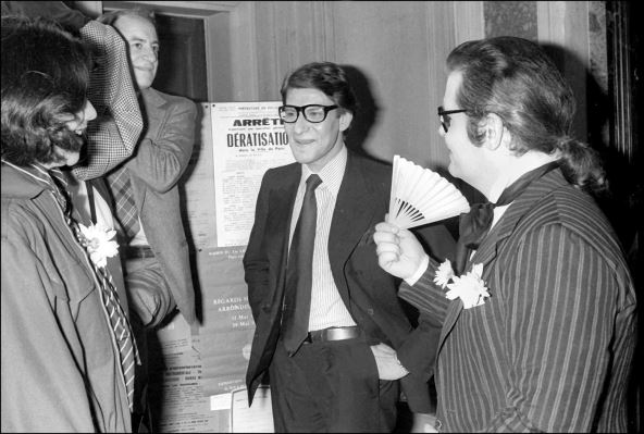 Karl Lagerfeld i Iv Sen Loran