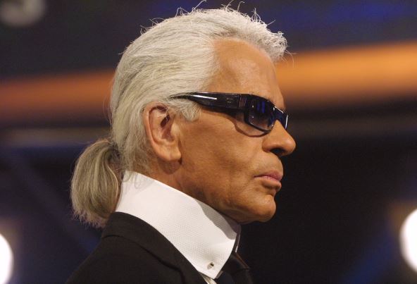 Portret Karla Lagerfelda