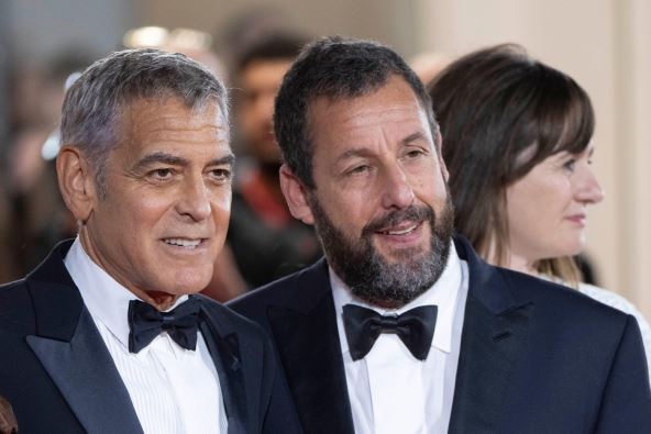 Adam Sendler i Džordž Kluni na Venecijanskom filmskom festivalu