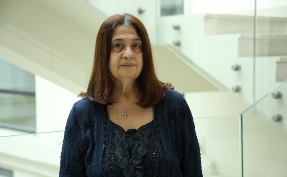 Ljiljana Habjanović Đurović na konferenciji za medije povodom knjige napisane po njenom romanu