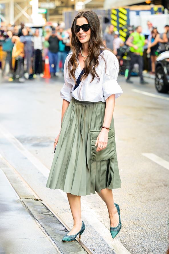 En Hatavej na snimanju filma Đavo nosi Pradu