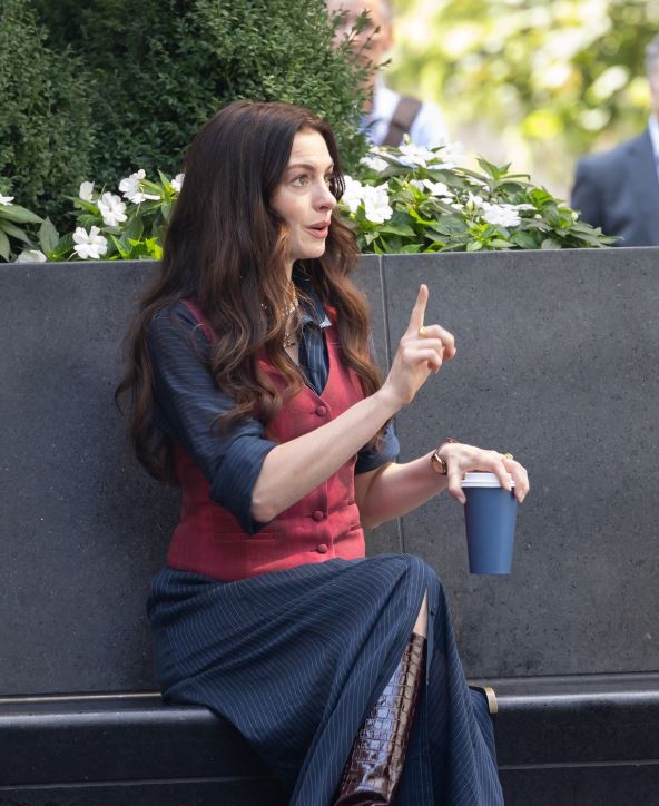 En Hatavej na snimanju filma Đavo nosi Pradu