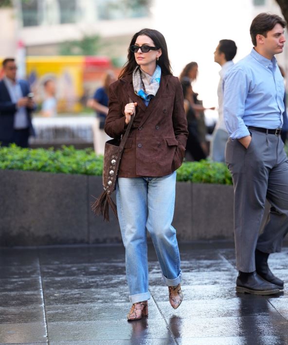 En Hatavej na snimanju filma Đavo nosi Pradu