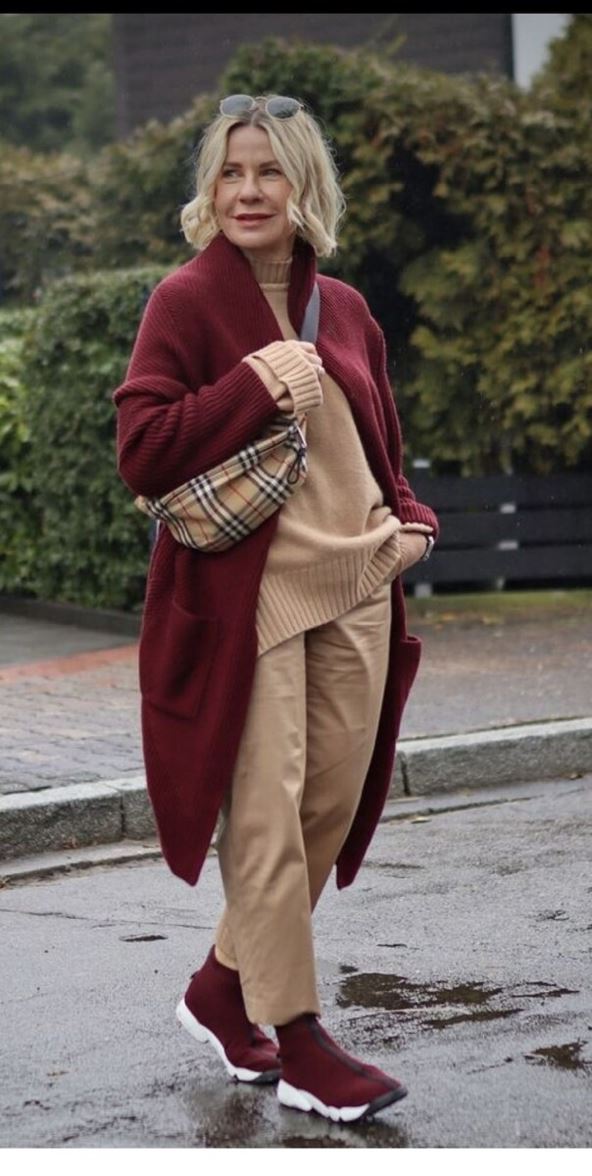 Modna kombinacija za žene preko 50 godina