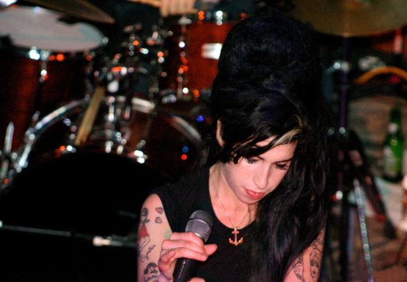 Ejmi Vajnhaus na koncertu