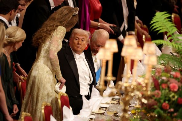 kejt Midlton i DOnald tramp