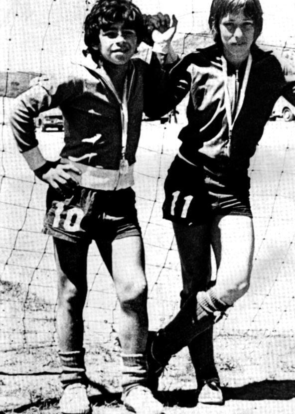 Dijego Maradona kao dete