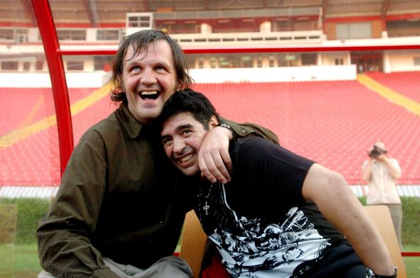 Emir Kusturica i Dijego Maradona