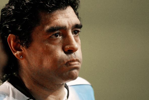 Dijego Maradona zabrinut