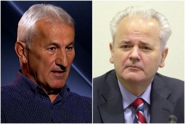 Slobodan Glavčić i Slobodan Milošević