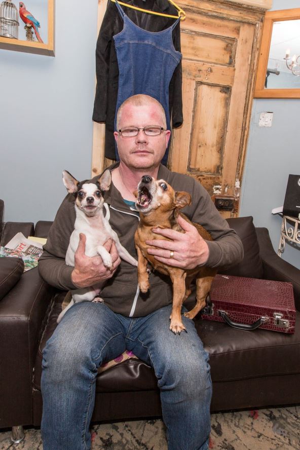 Ričard Sačvel sa psima