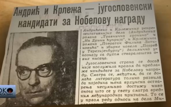 2025-10-09 13_25_50-Oko magazin_ Andrić i Nobel. Pismo iz 1961. - YouTube.png