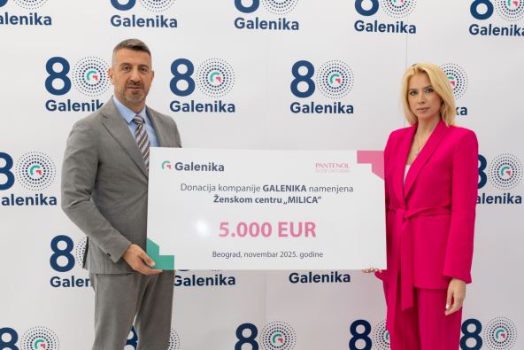 Galenika - donacija ŽC Milica