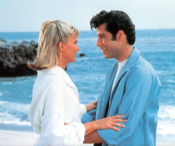 Džon Travolta scena iz filma Briljantin