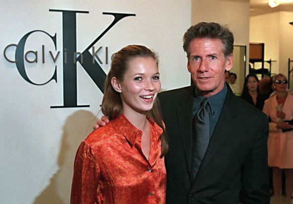 Kelvin Klajn i Kejt Mos