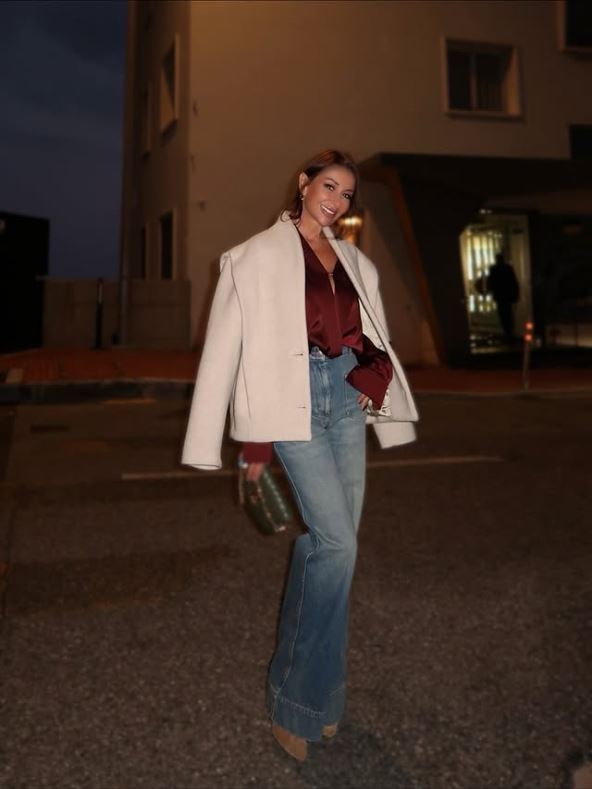 Suzana Perić u noćnom provodu