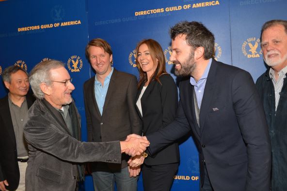 Stiven Spilberg i Ben Aflek