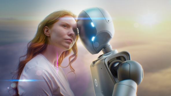 Robot i žena u vezi