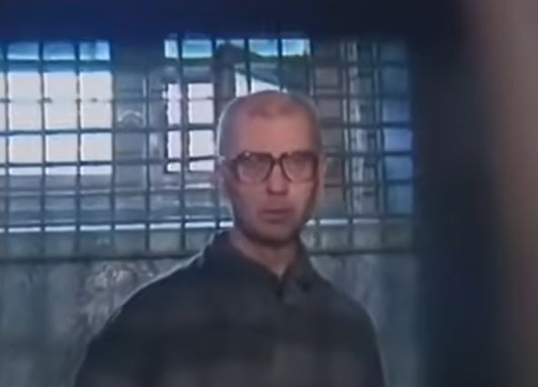 Andrej Čikatilo u zatvorskoj ćeliji