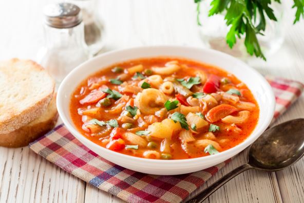 Minestrone supa