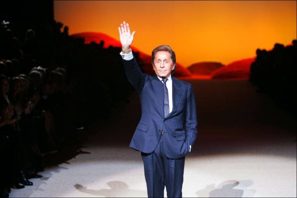 Valentino Garavani na svojoj reviji